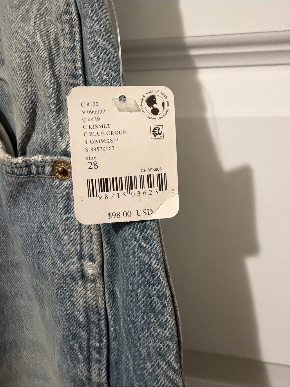We The Free Good Luck Mid Rise Barrel Jeans - Picture 5 of 5